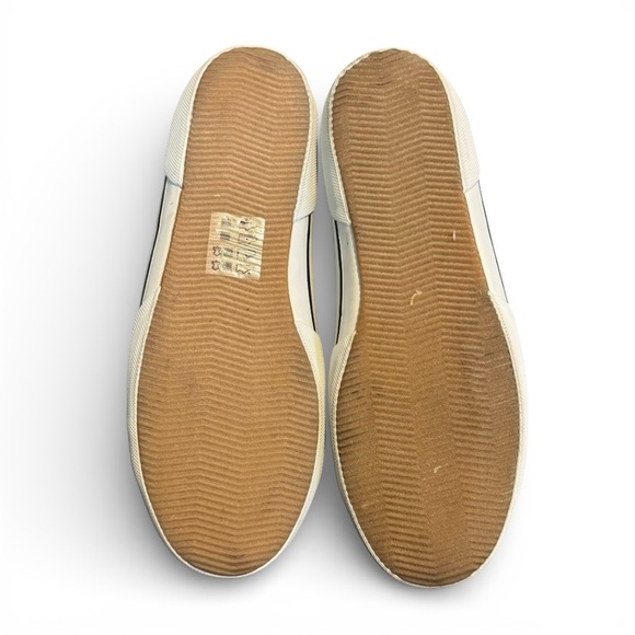 Michael Kors Boerum Signature Logo Sneakers Athletic Shoes Black Beige 7 Holiday - Picture 5 of 6